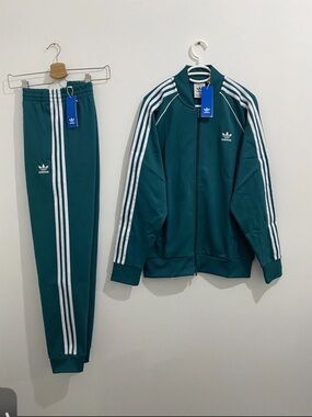Brand new with tags - adidas Teal Track Jacket and Pants - Mens 2XL